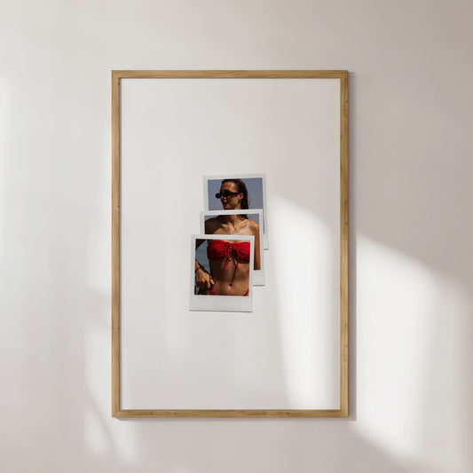 Personalized Polaroid Wall Art Poster (3 Images)