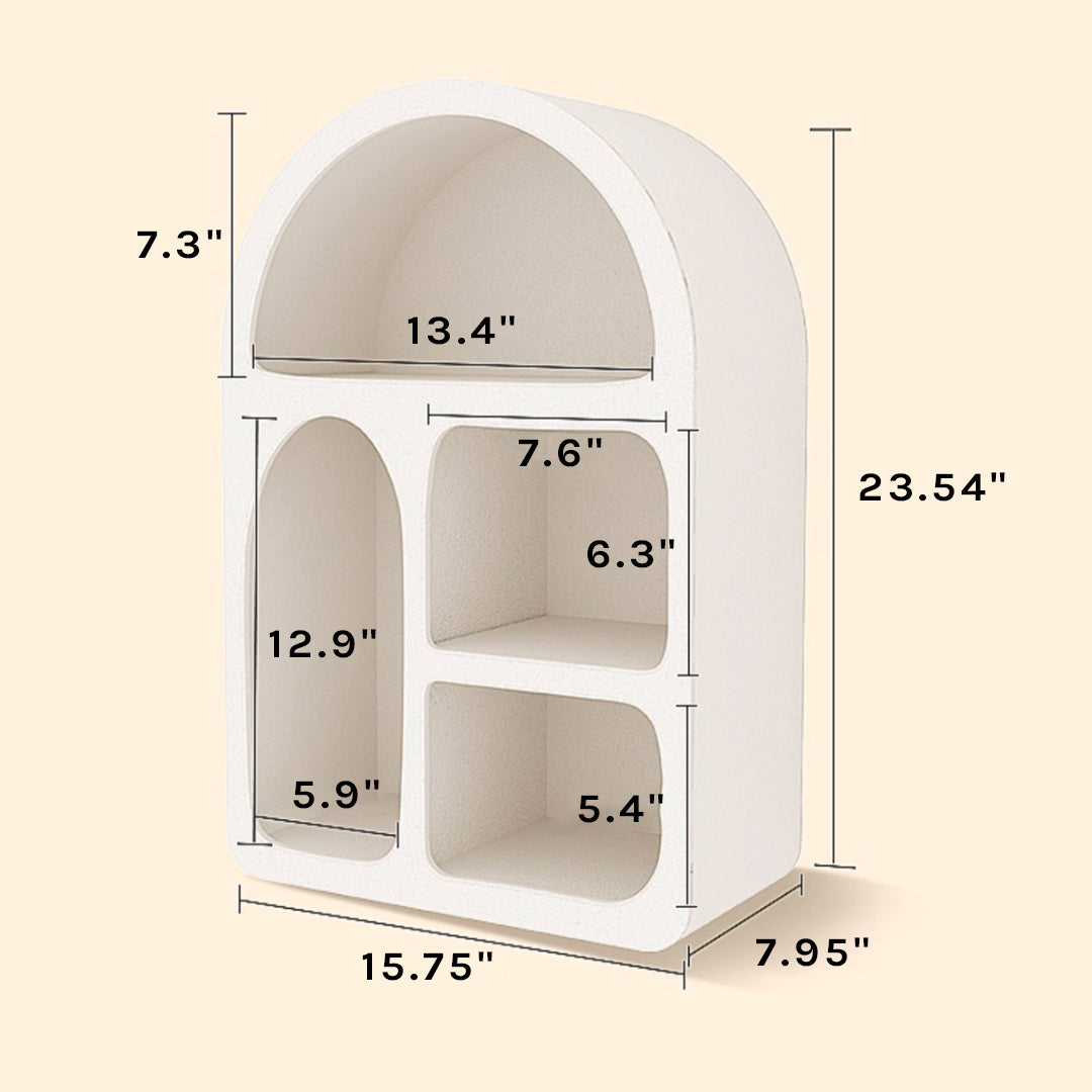 Round Nordic Nightstand