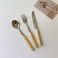 Checkerboard Flatware Set (3pcs)