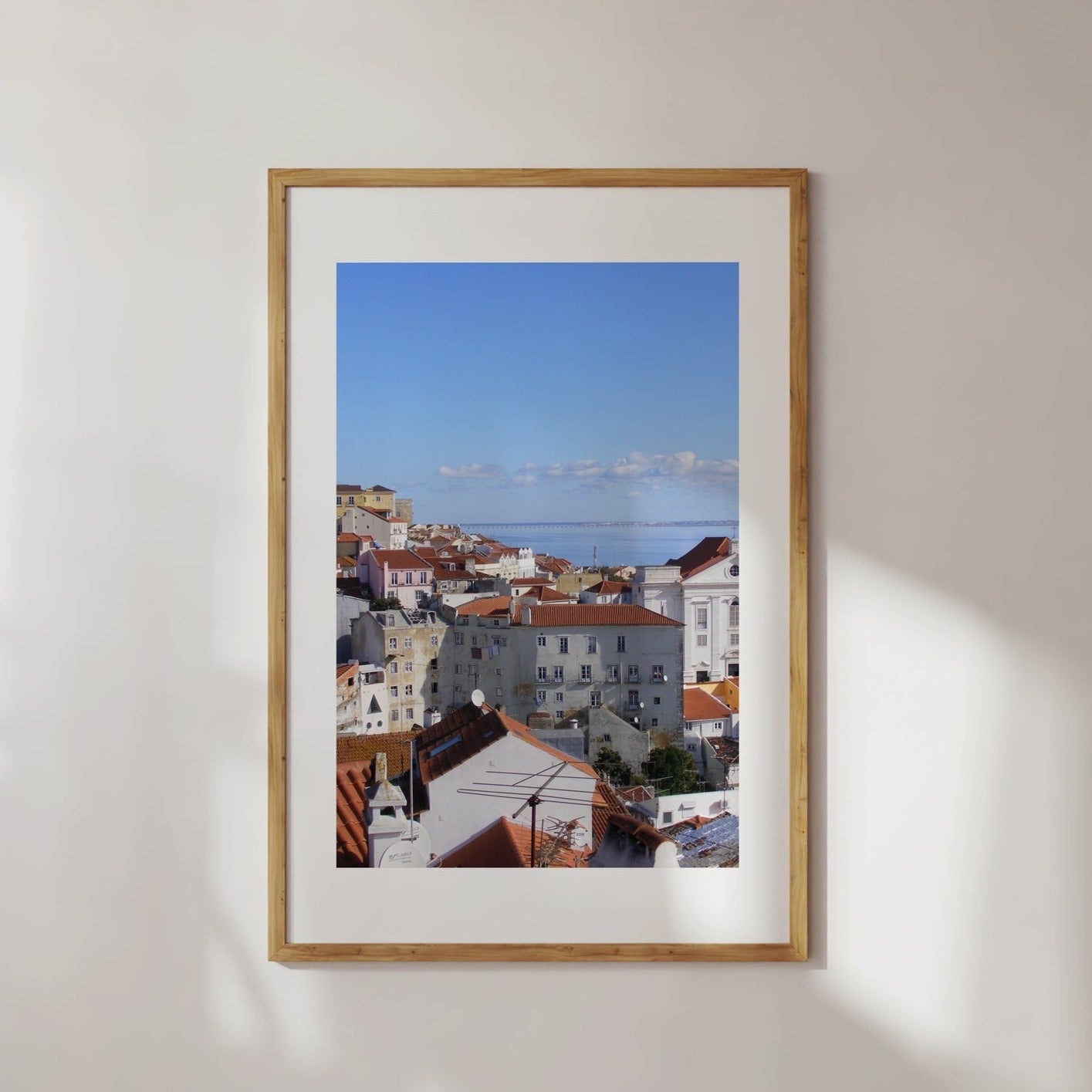 Lisbon Rooftops Poster Digital Print