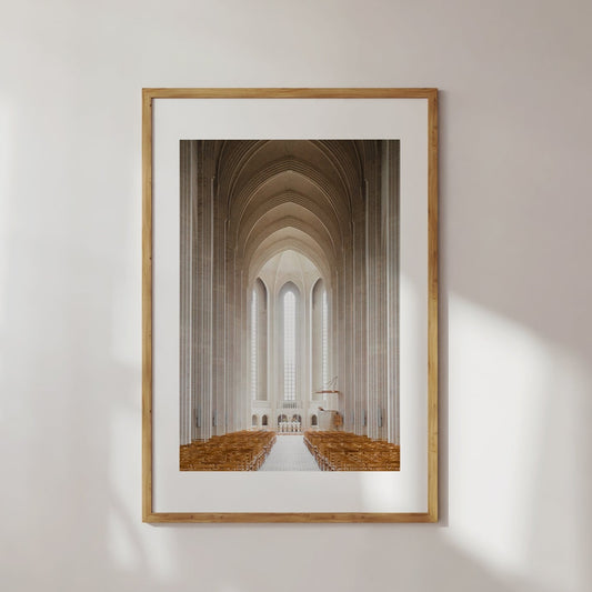 Church Arch in Copenhagen Poster Digital Print