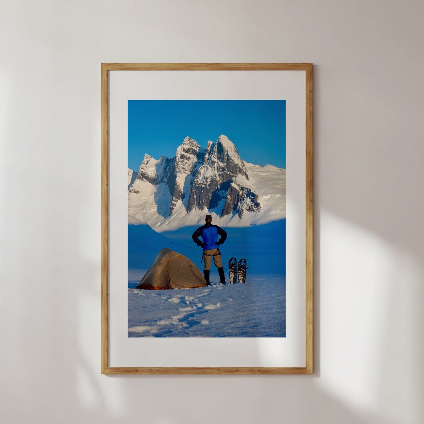 Snowy Mountain Poster