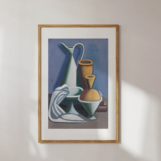 Arrangement with Watering Can Poster