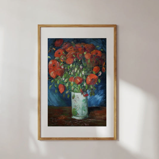 Van Gogh Vase Digital Print Poster