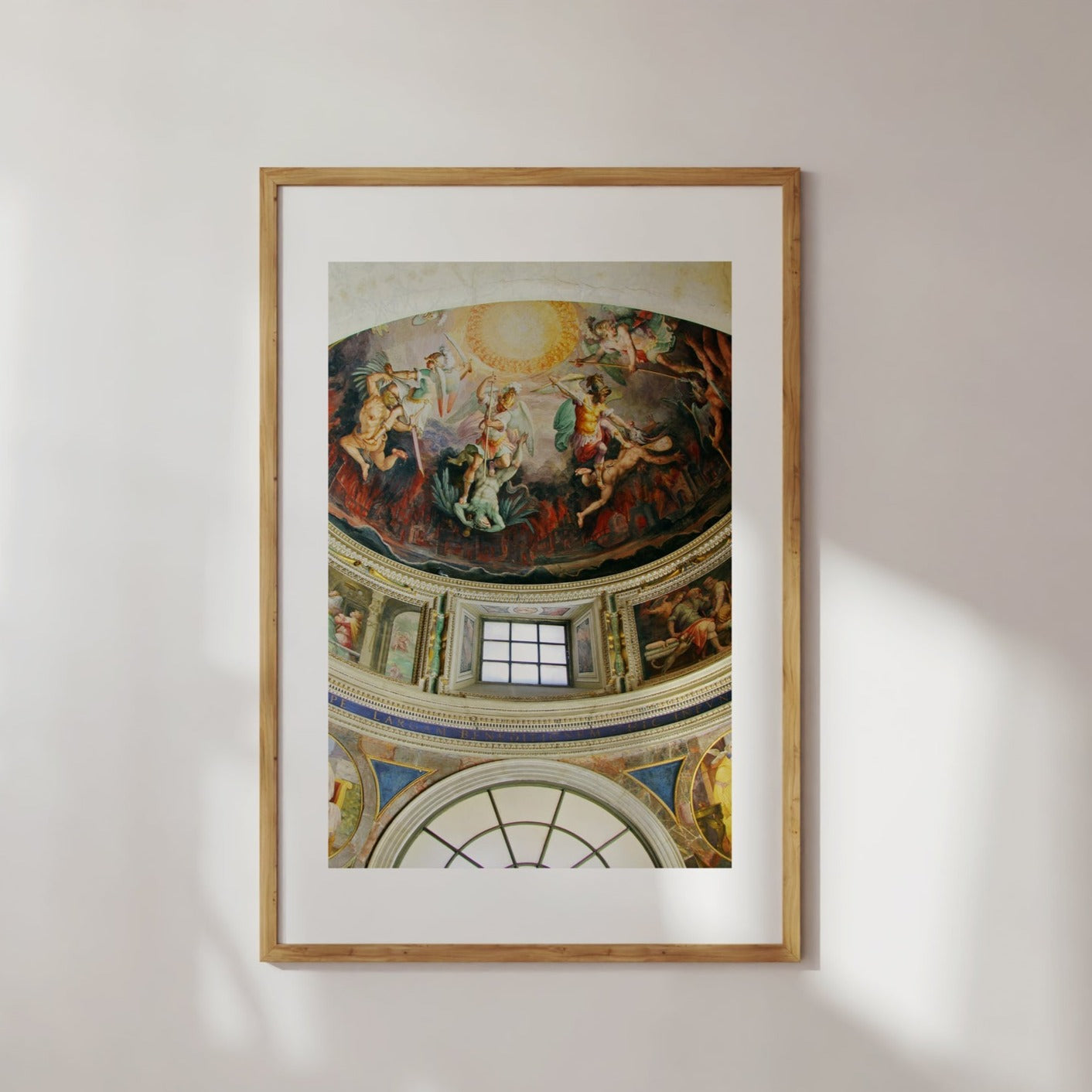 Roman Fresco Poster Digital Print