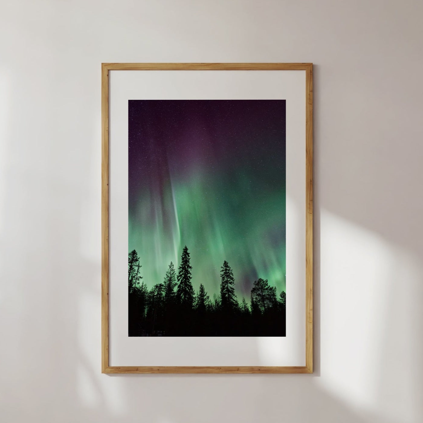 Northern Lights Aurora Borealis Poster Digital Print