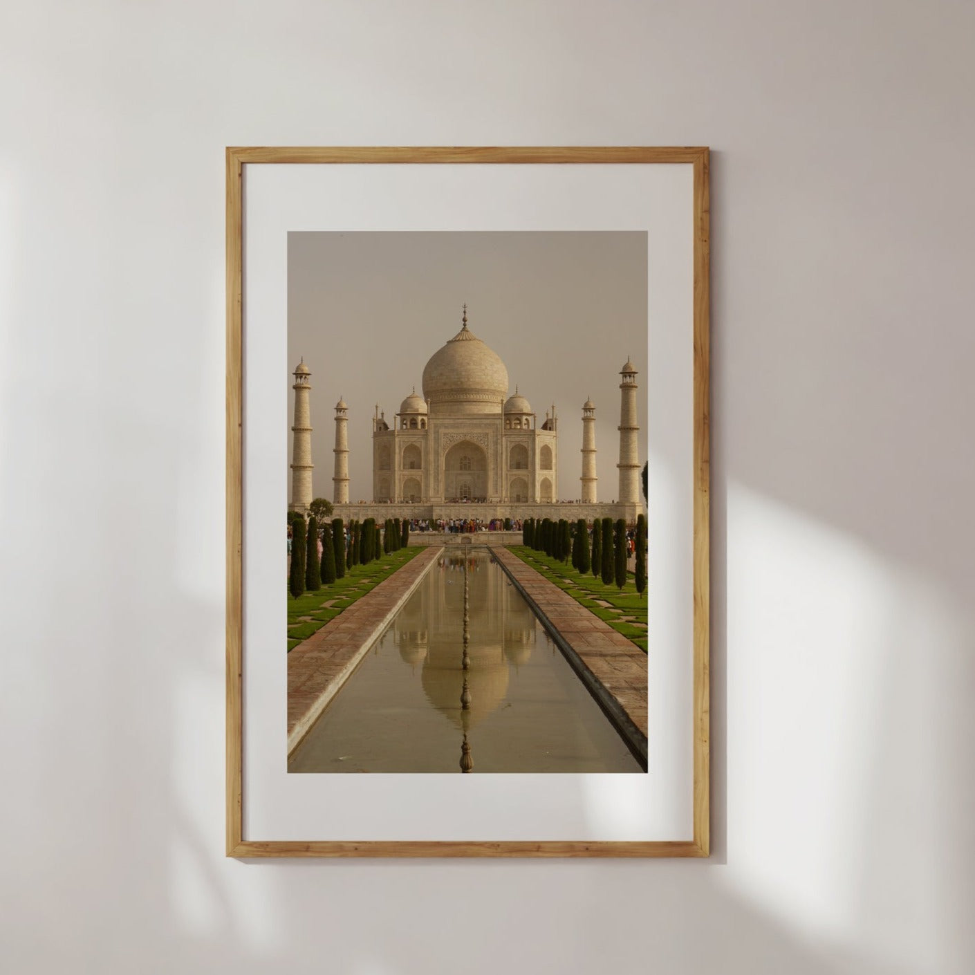 Vintage Taj Mahal Poster