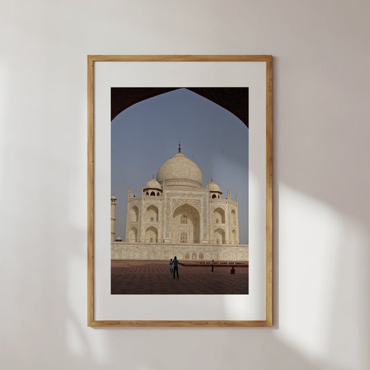 Archway of Taj Mahal Poster Digital Print