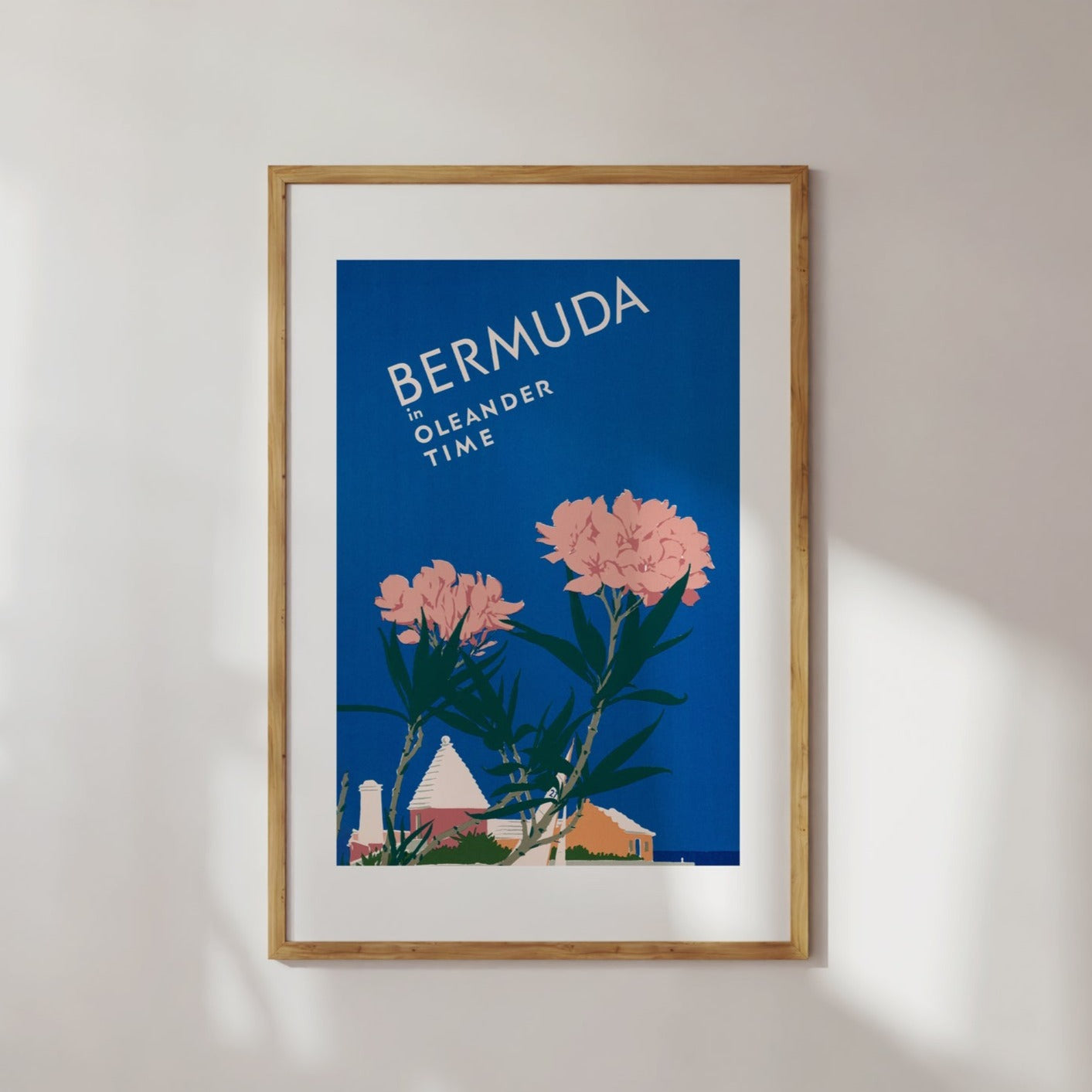 Bermuda Time Poster Digital Print