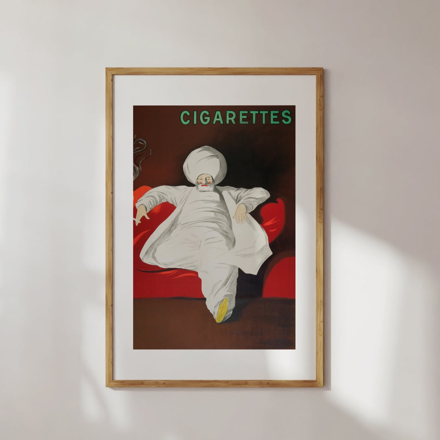 CIGARETTES Vintage Poster