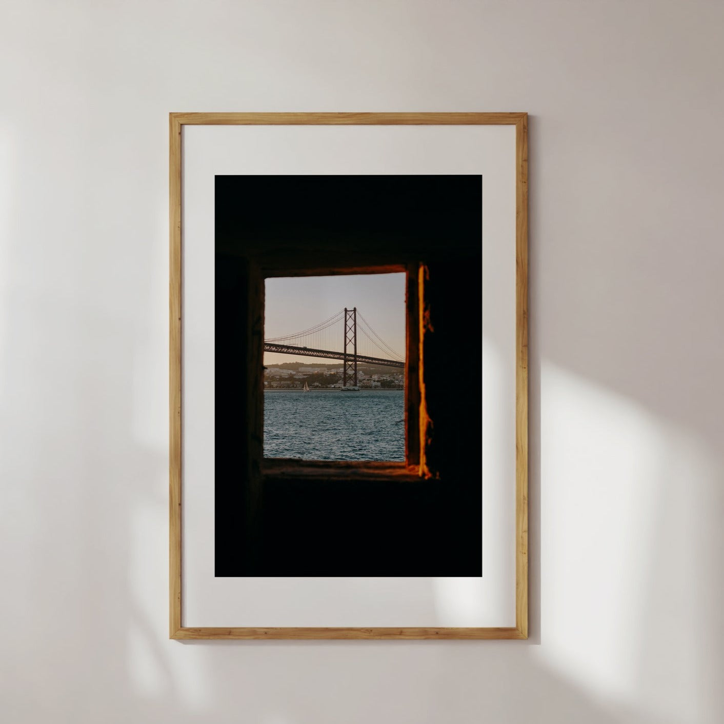 Window to Lisbon Digital Print Poster