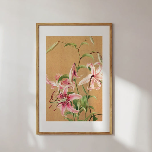 Lilies No. 5 Poster Digital Print