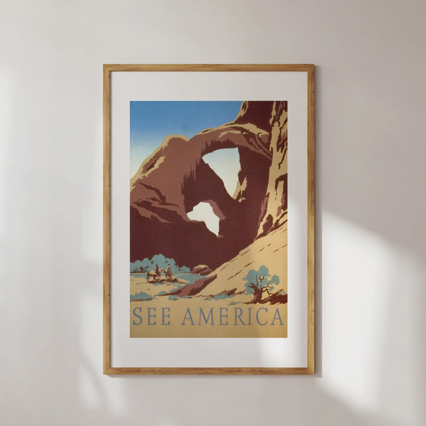 "See America" Vintage Poster