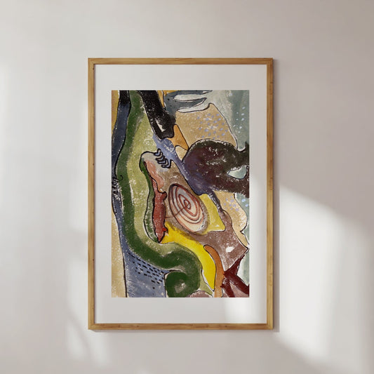 Arthur Dove's Beach Poster Digital Print