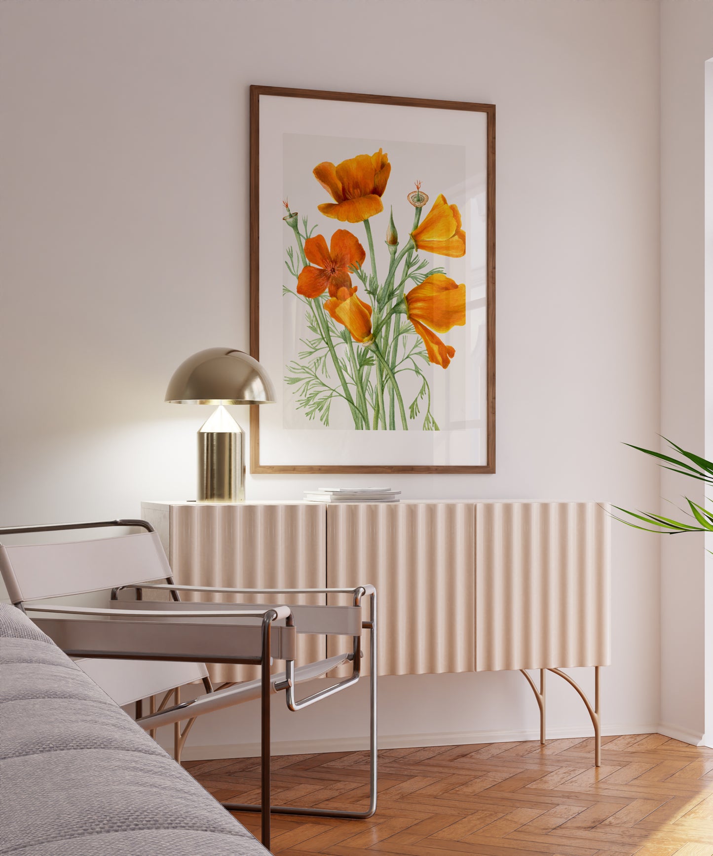 California Poppies Painting Poster