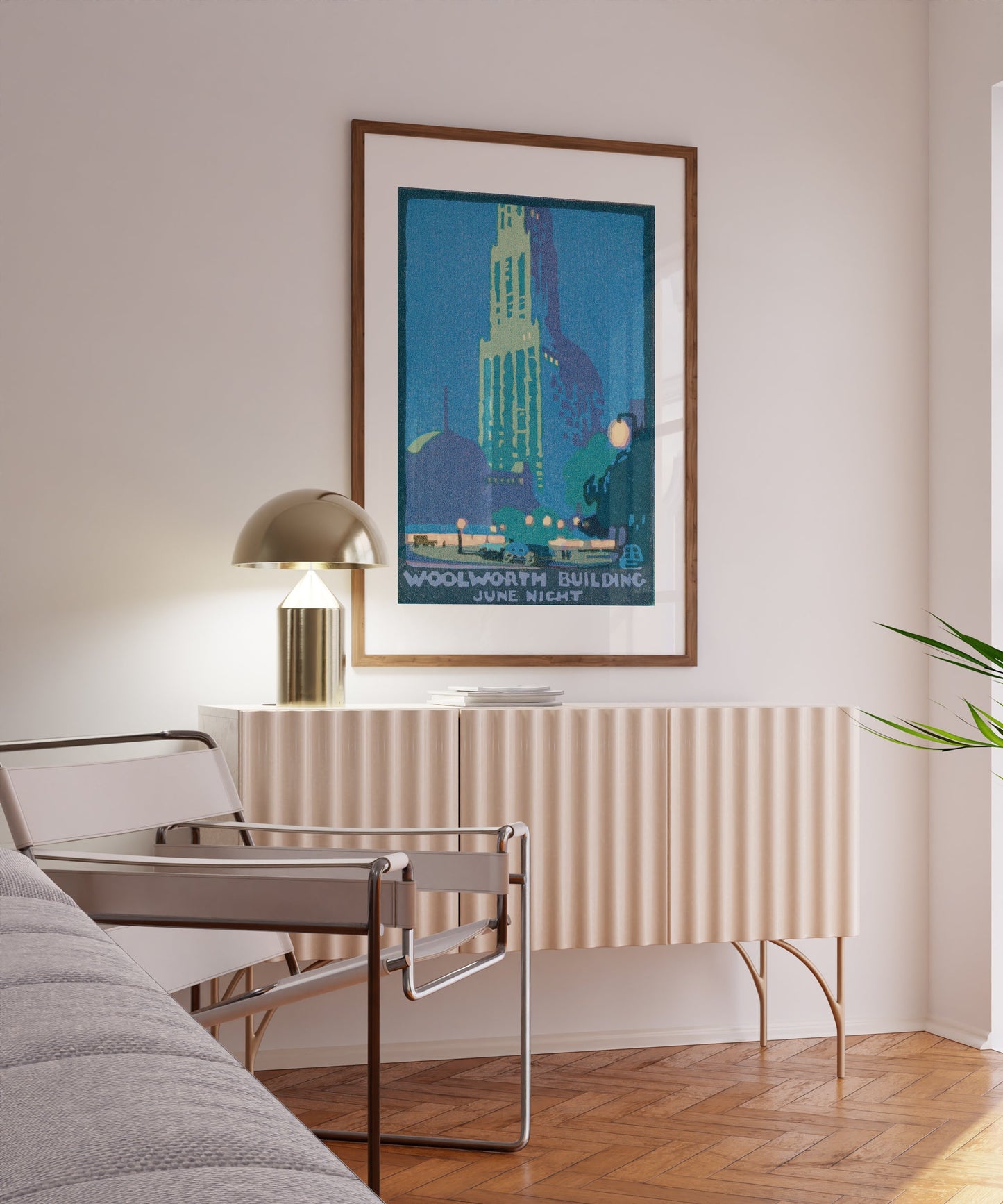 Woolworth Building Vintage Digital Print Poster