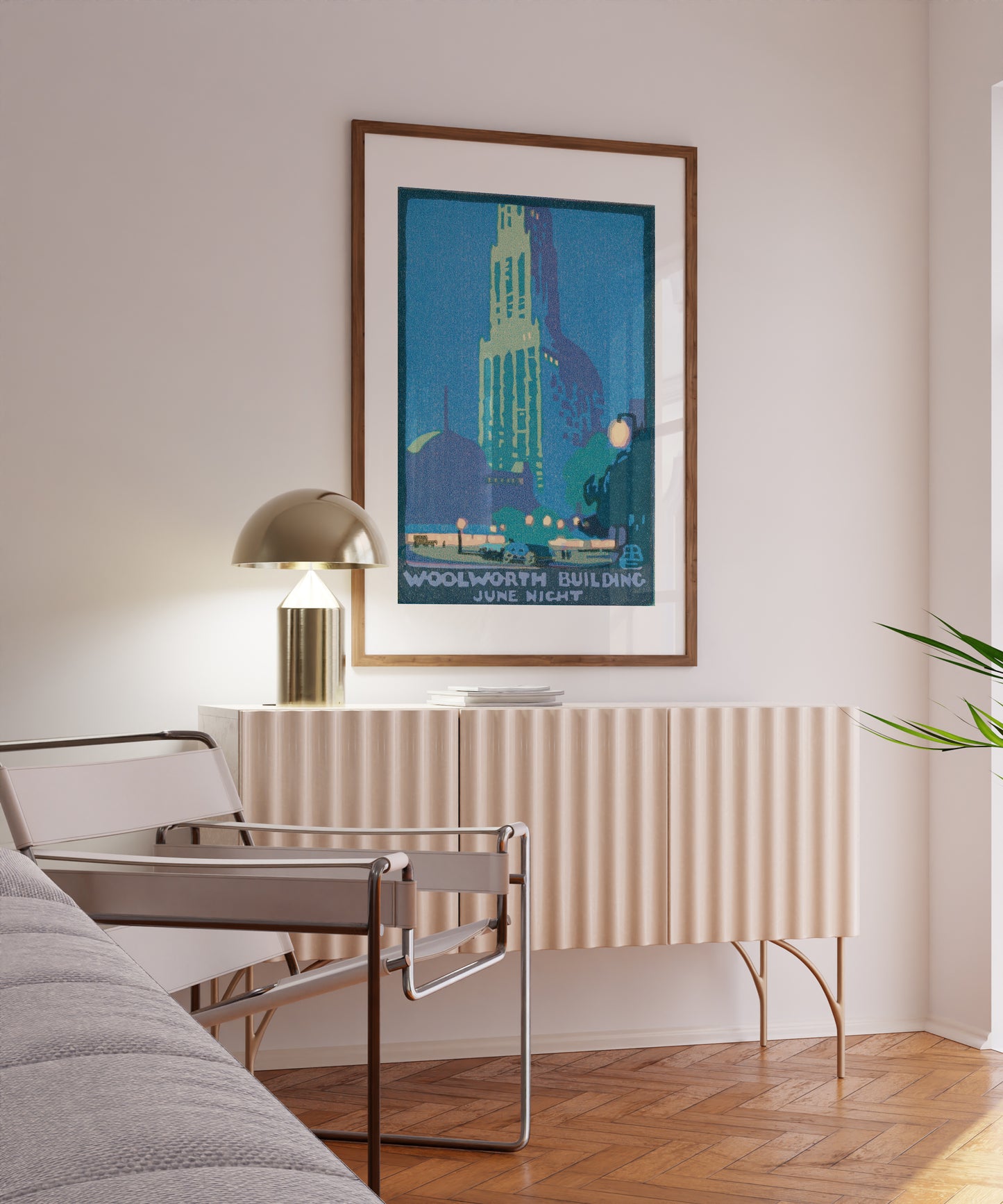 Woolworth Building Vintage Poster