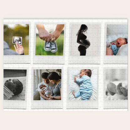 Baby's First Personalized Puzzle (8 Images)