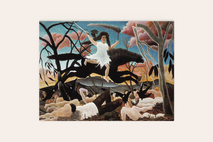 Henri Rousseau's War "La Guerre" Puzzle