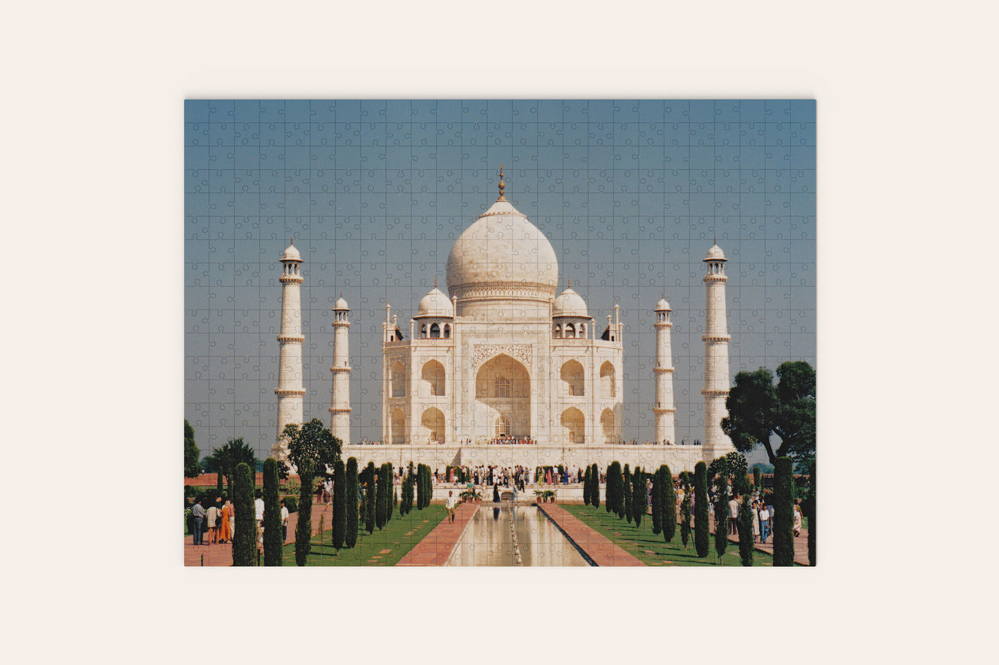 Vintage Taj Mahal Puzzle