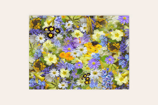 Fresh Happy Flowers Puzzle