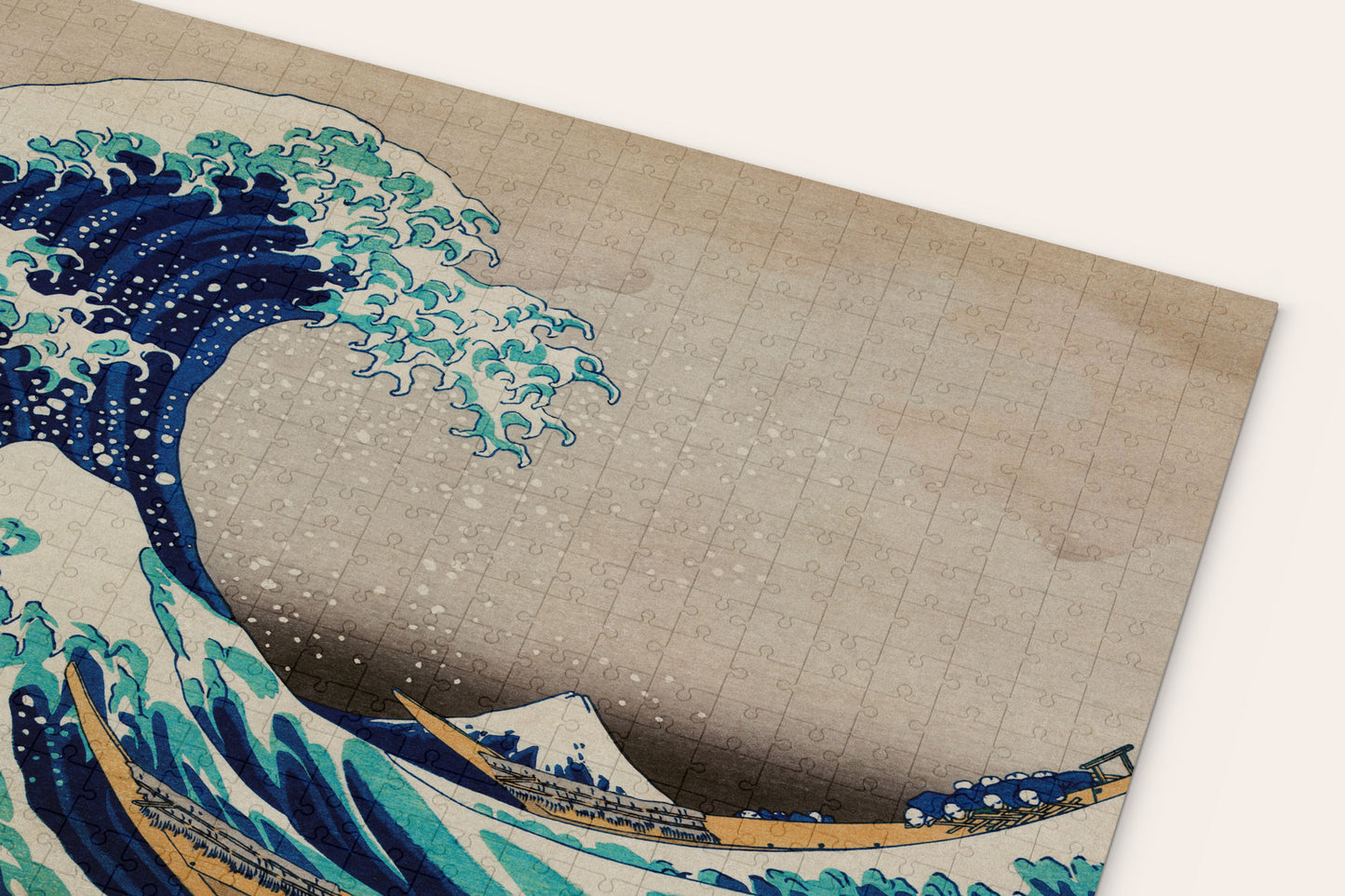 Katsushika Hokusai's "The Great Wave off Kanagawa" Puzzle