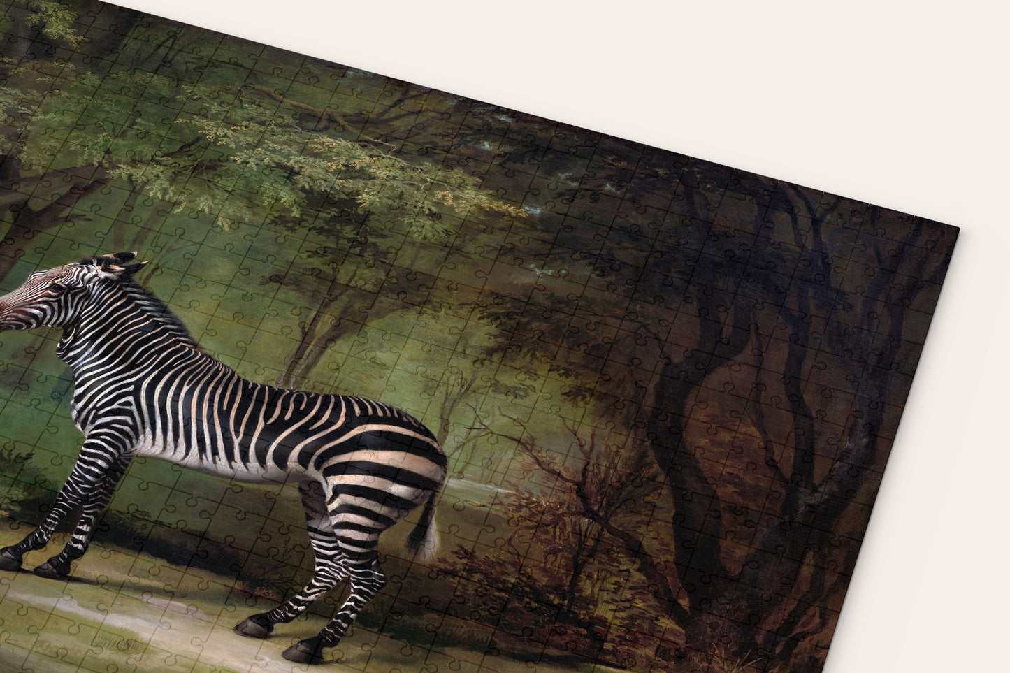 "Zebra" by George Stubbs Artwork Puzzle