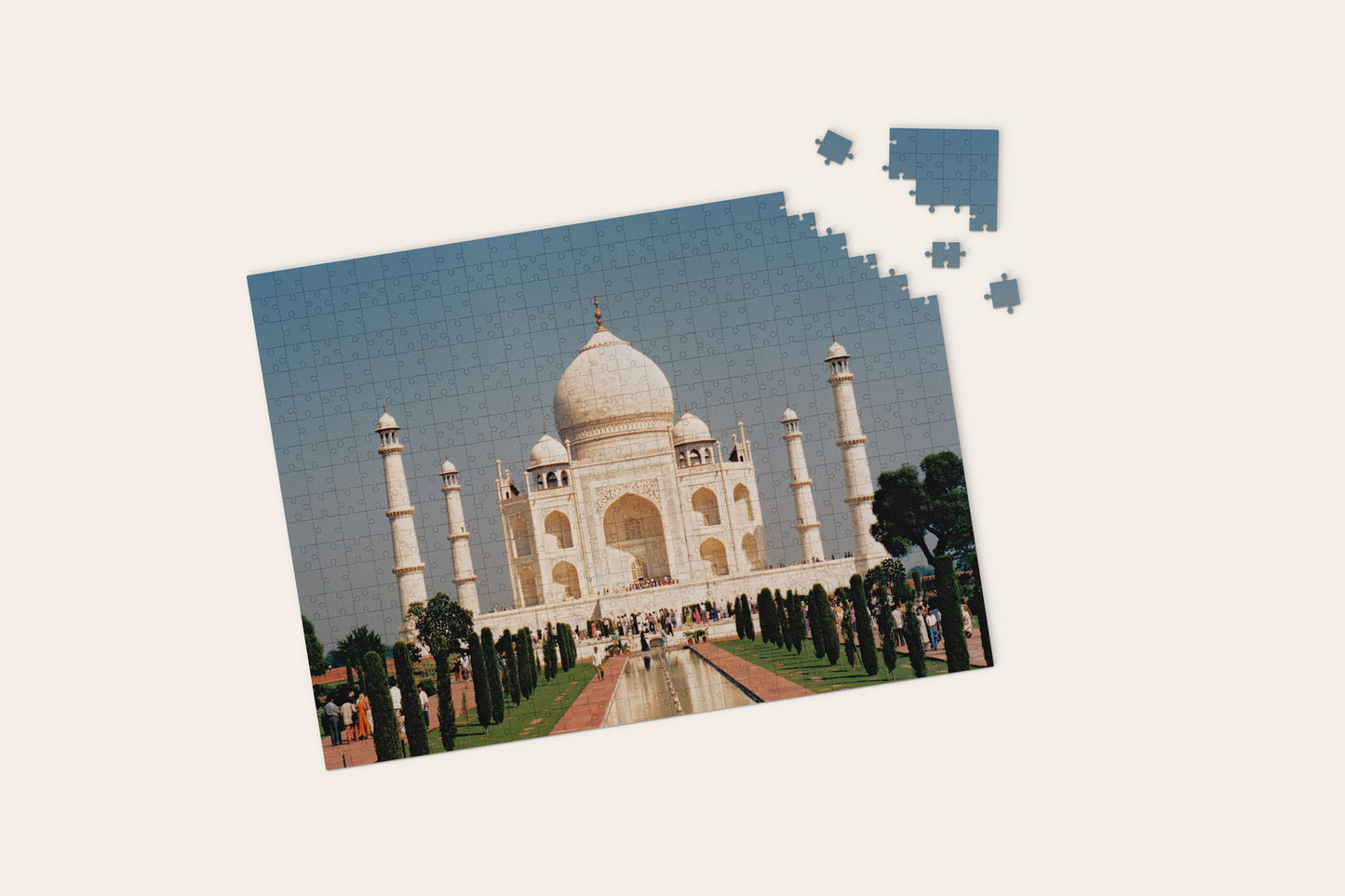 Vintage Taj Mahal Puzzle