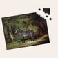 "Zebra" by George Stubbs Artwork Puzzle