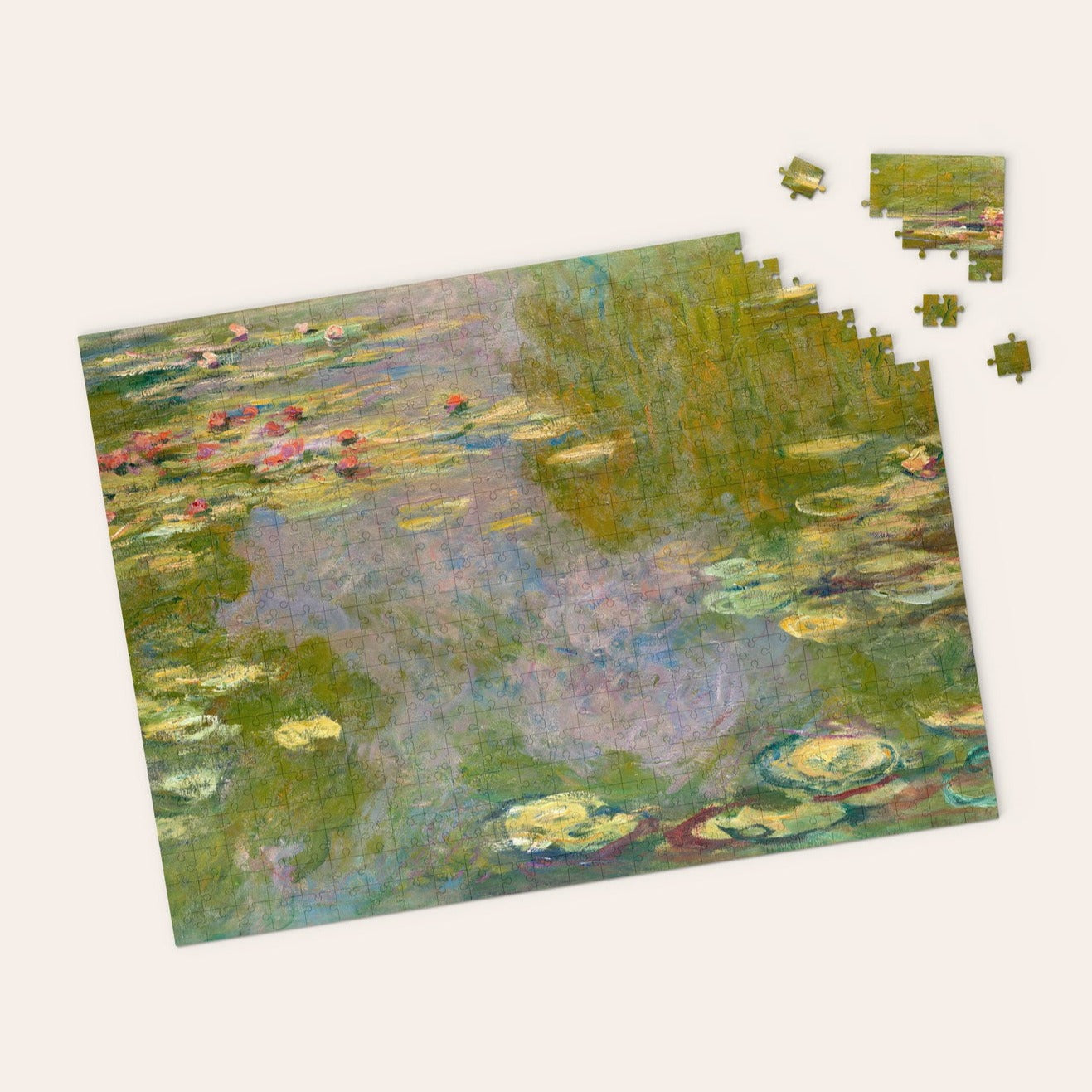 Claude Monet's "Water Lilies" Artwork Puzzle