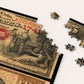 Gold Bank Note Vintage Puzzle