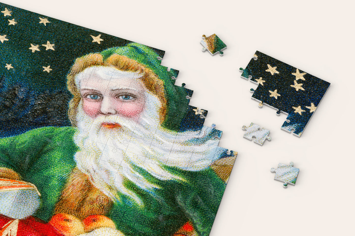 Merry Christmas from Santa's Sleigh Artwork Puzzle