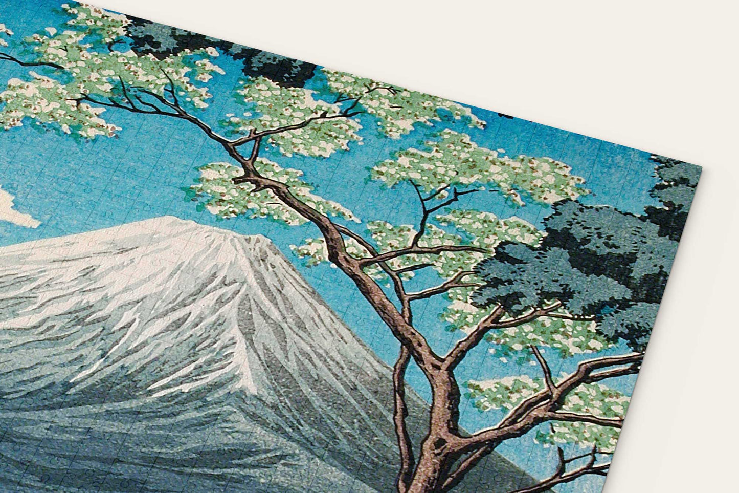 "Mount Fuji from Lake Yamanaka" by Hiroaki Takahashi Artwork Puzzle