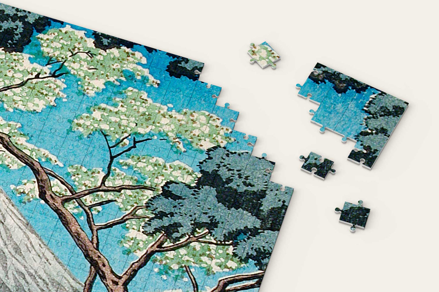 "Mount Fuji from Lake Yamanaka" by Hiroaki Takahashi Artwork Puzzle